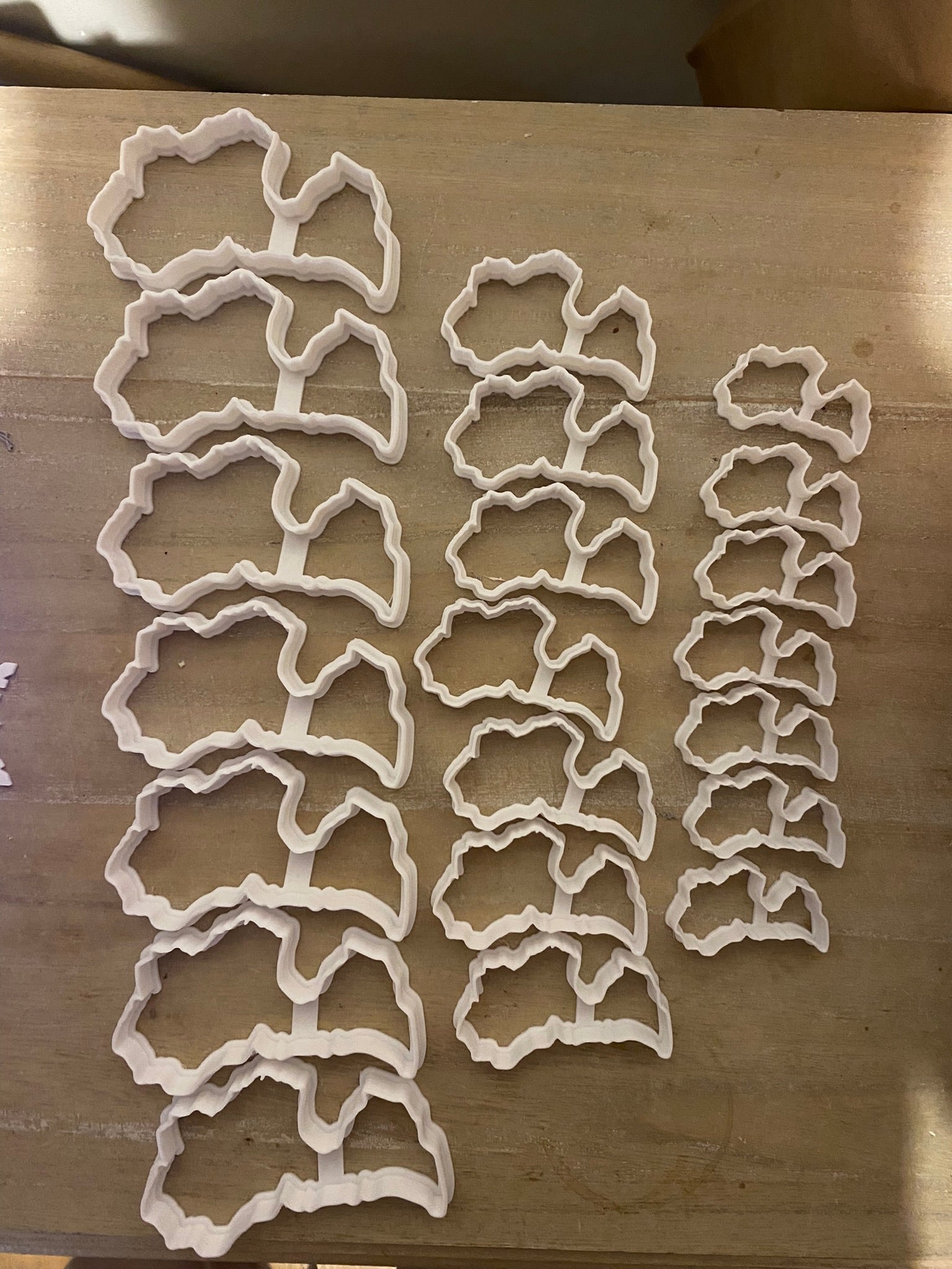 Plasticine moulds
