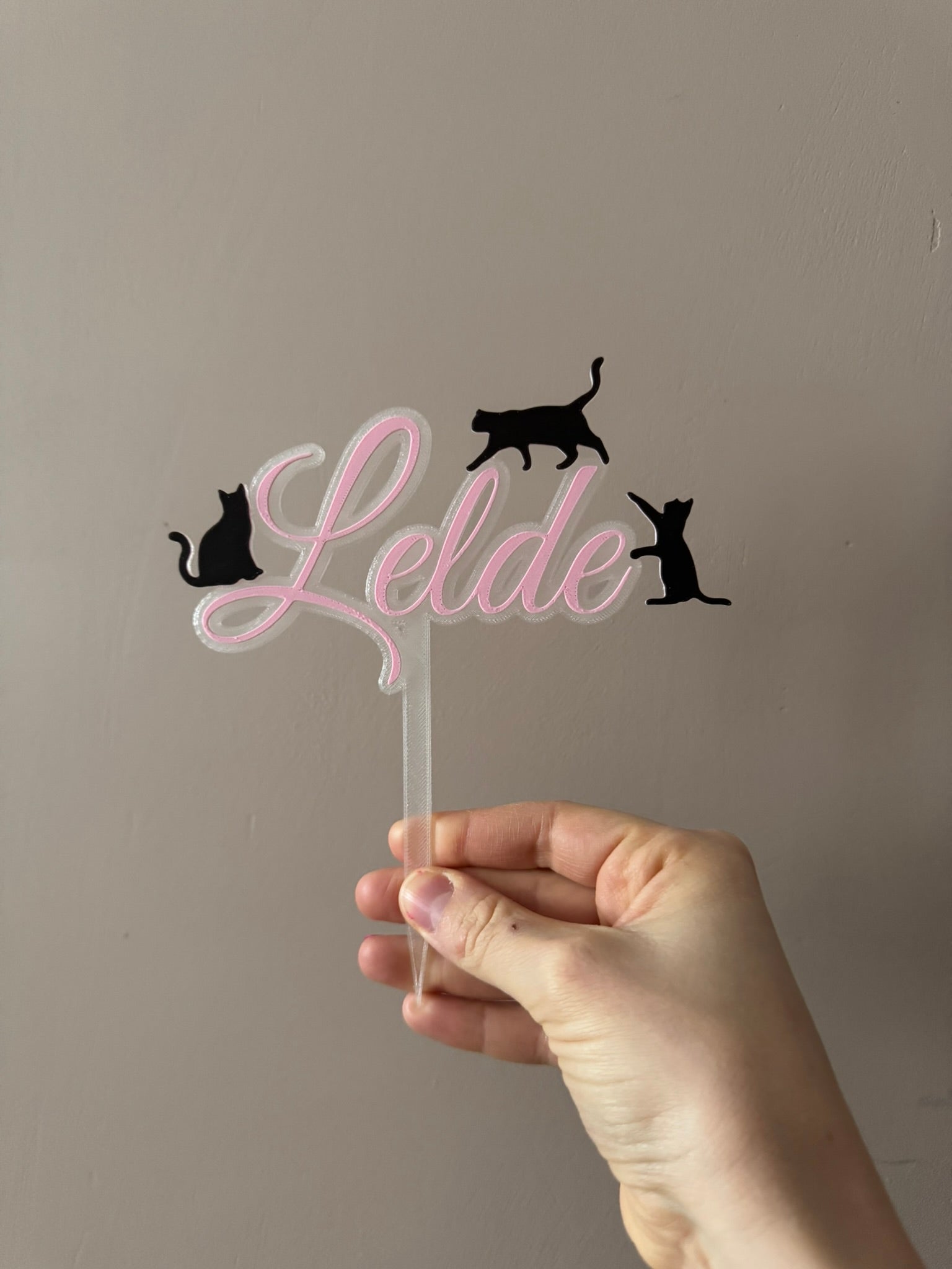 Personalizēts kūkas toperis — izvēlies dizainu