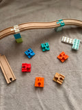 Adapteri LEGO Duplo un IKEA Vilciena savienošanai