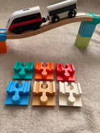 Adapteri LEGO Duplo un IKEA Vilciena savienošanai