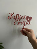 Personalizēts dzimšanas dienas toperis