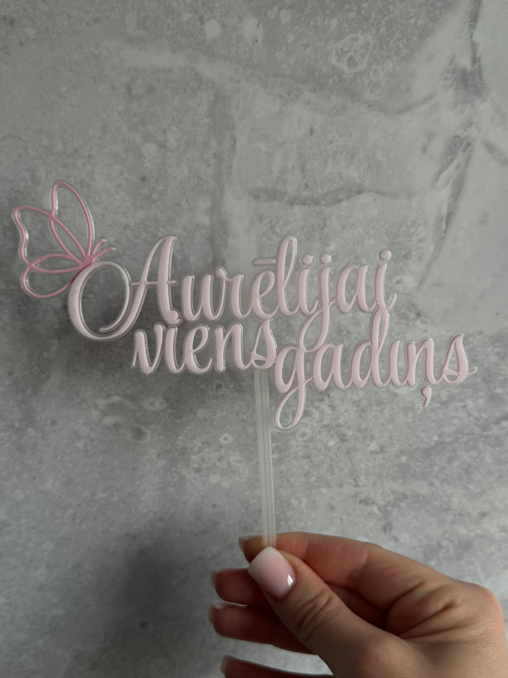 Aurēlijai viens gadiņš
